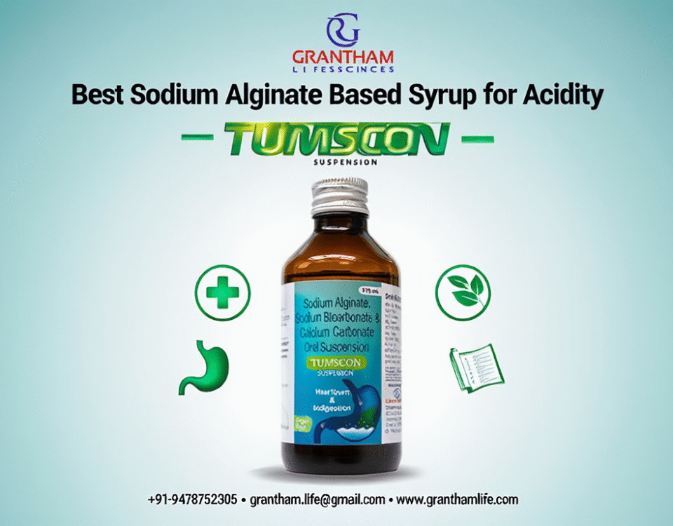 Sodium Alginate Based Syrup For Acidity