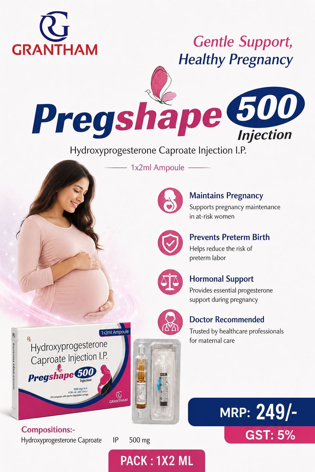 PIPGRAN-TZ 1.125 - Pregshape 500