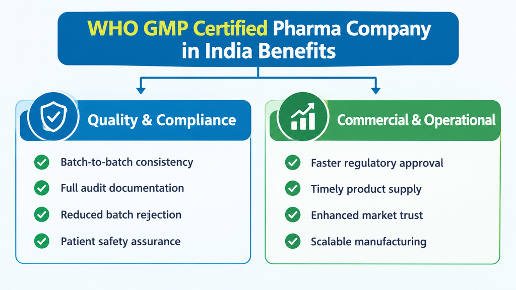 WHO GMP Certified Pharma Company in India WHO GMP Certified Pharma Company in India - WHO GMP Certified Pharma Company in India